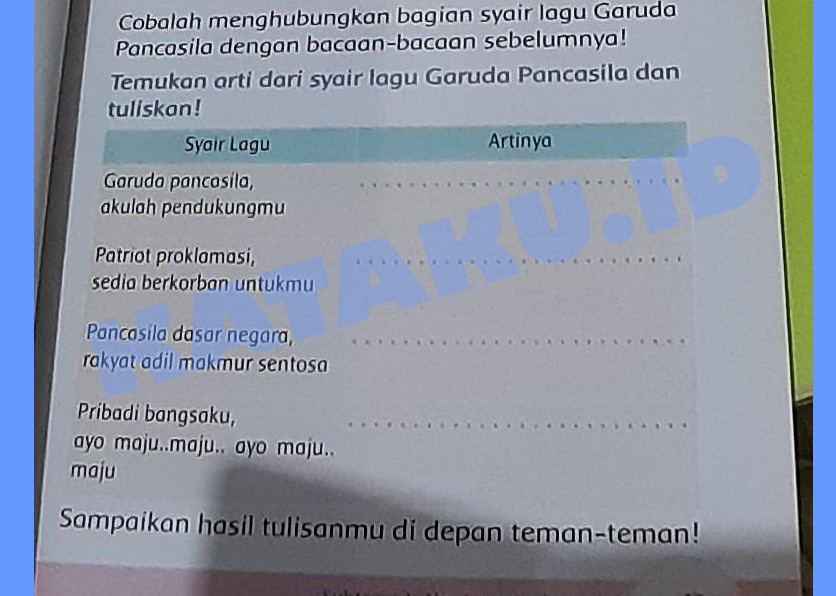 kunci jawaban tema 8 kelas 3 halaman 17
