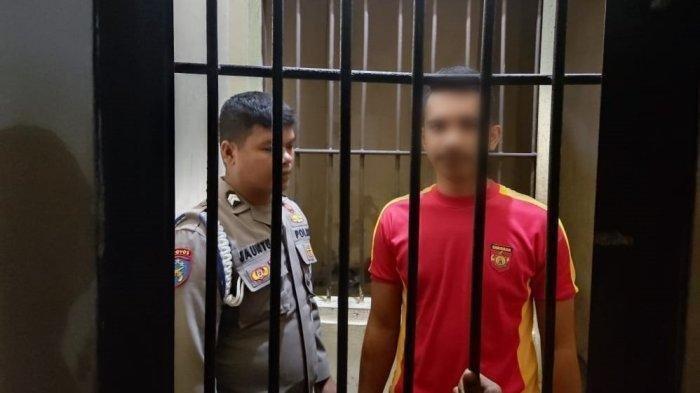 Briptu Isra Sangaji alias IS yang nekat berselingkuh dengan istri rekan kerjanya