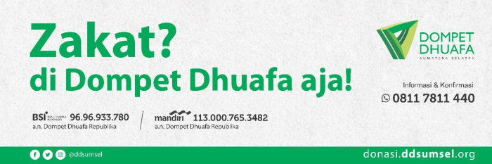 Zakat Dompet Dhuafa Sumsel