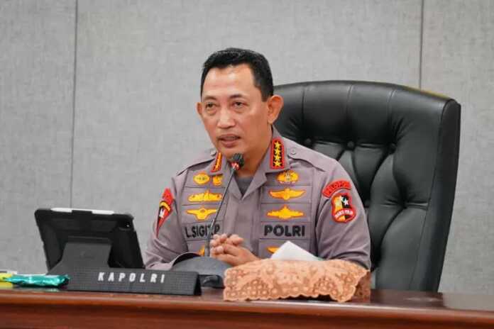 Kapolri Jenderal Listyo Sigit Prabowo.