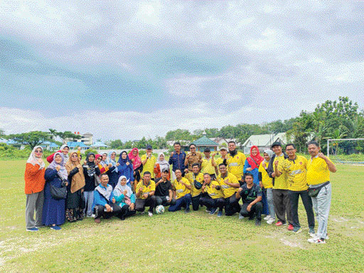 Guru PJOK Kecamatan Kototangah Sukses Gelar Turnamen Sepak Bola